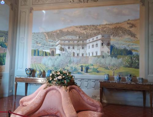 Divano da ballo nella Villa Medicea